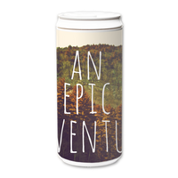 Plastic Free Green Tumbler 330ml - An Epic Adventure Inspirational Quote