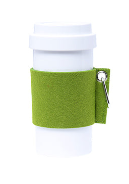 Eco Amigo - PLA Cafe Plus with Felt Mug Sleeve - Green