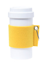 Load image into Gallery viewer, Eco Amigo - Cafe Plus - Felt Mug Sleeve - Yellow