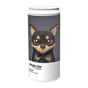Eco Amigo - Earth Friendly Plastic Free Travel Mug - Cola Chihuahua